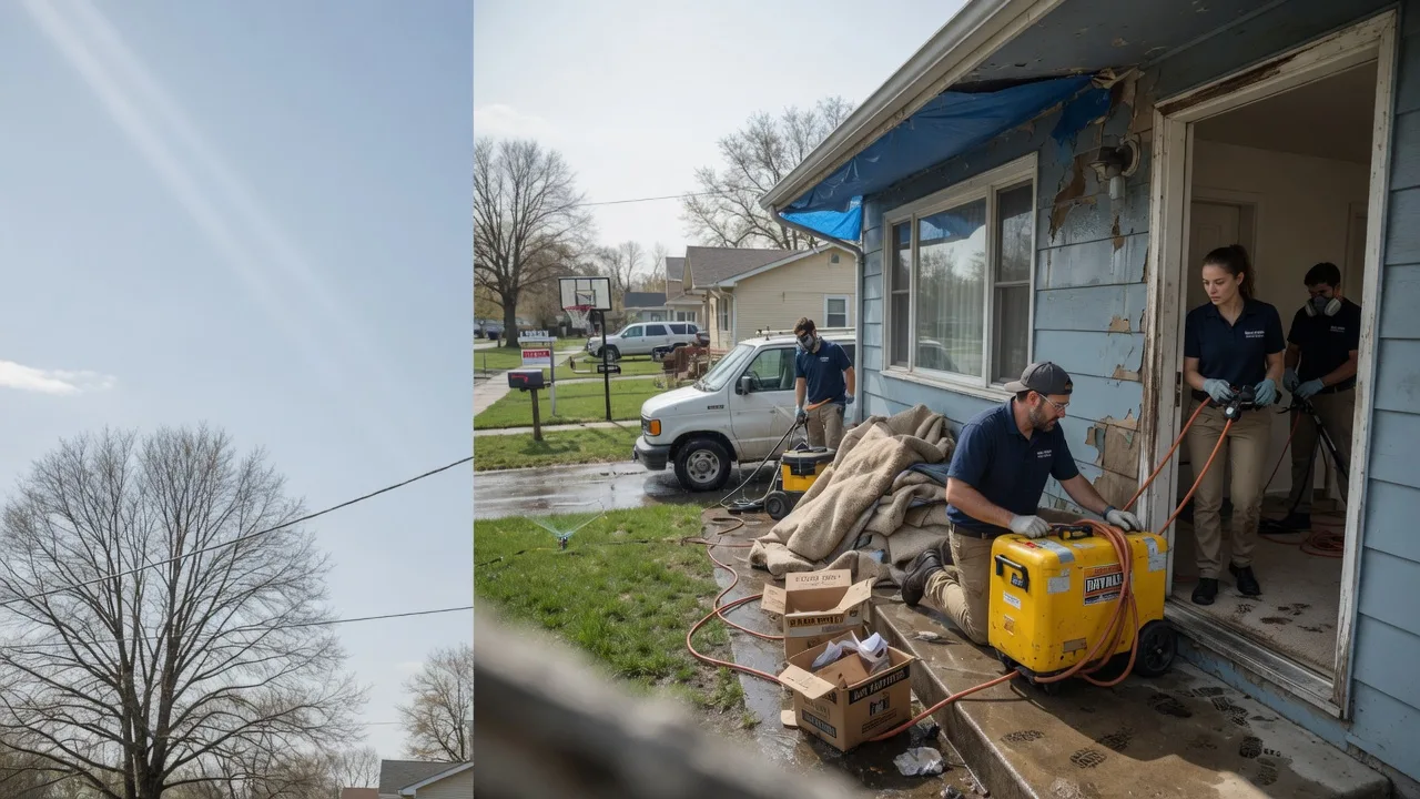Basement Flood Cleanup in Mascot, TN near me